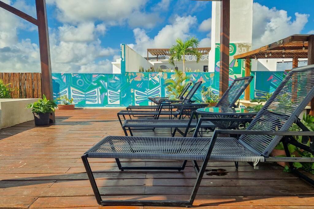 Moderno Y Eco-friendly Loft 3 By Noox Appartement Tulum
